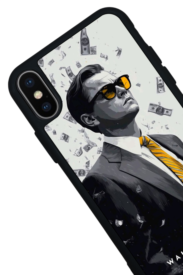 iPhone X/ XS Uyumlu TheWolf Tasarımlı Glossy Premium Kılıf