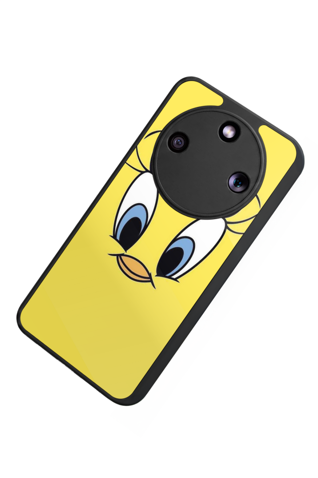Honor Magic 8 Lite Uyumlu Tweety Tasarımlı Glossy Premium Kılıf