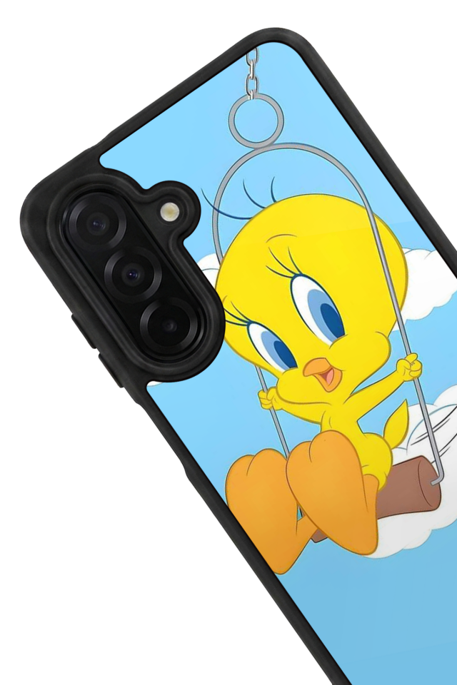 Samsung Galaxy A36 Uyumlu Tweety Tasarımlı Glossy Premium Kılıf