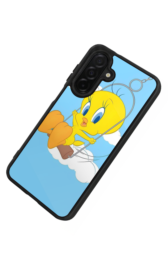 Samsung Galaxy A36 Uyumlu Tweety Tasarımlı Glossy Premium Kılıf
