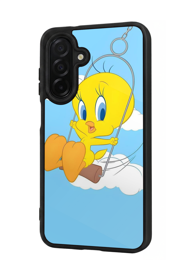 Samsung Galaxy A36 Uyumlu Tweety Tasarımlı Glossy Premium Kılıf