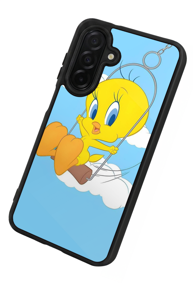 Samsung Galaxy A36 Uyumlu Tweety Tasarımlı Glossy Premium Kılıf