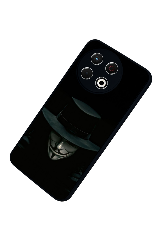 Tecno Spark 30 Pro Uyumlu Vendetta Tasarımlı Glossy Premium Kılıf