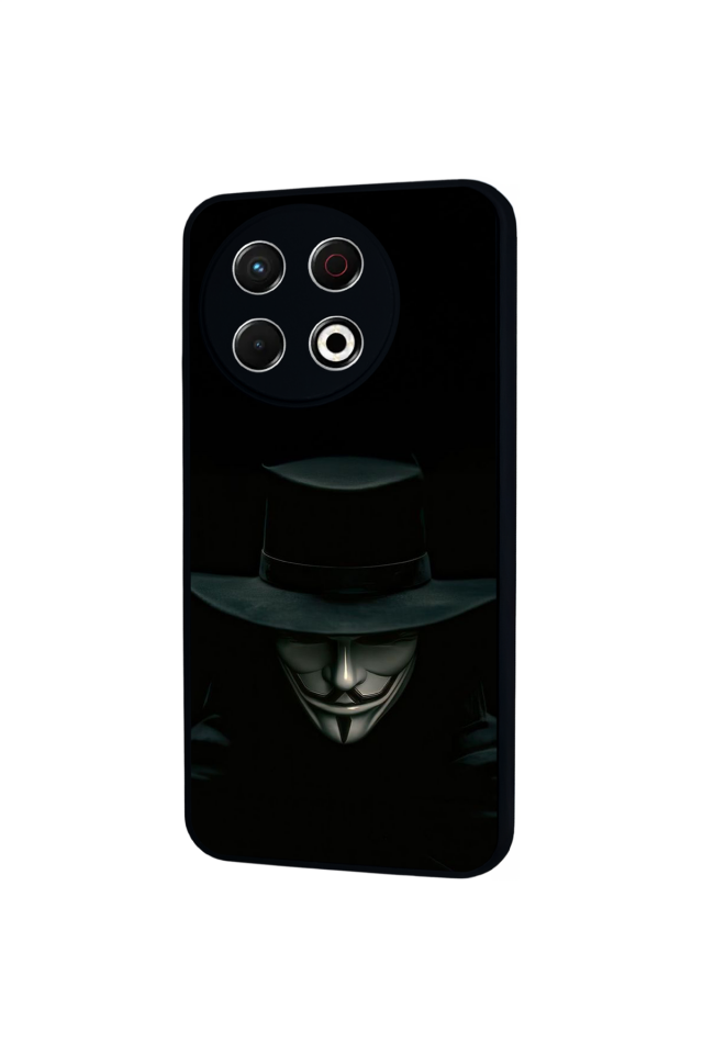 Tecno Spark 30 Pro Uyumlu Vendetta Tasarımlı Glossy Premium Kılıf