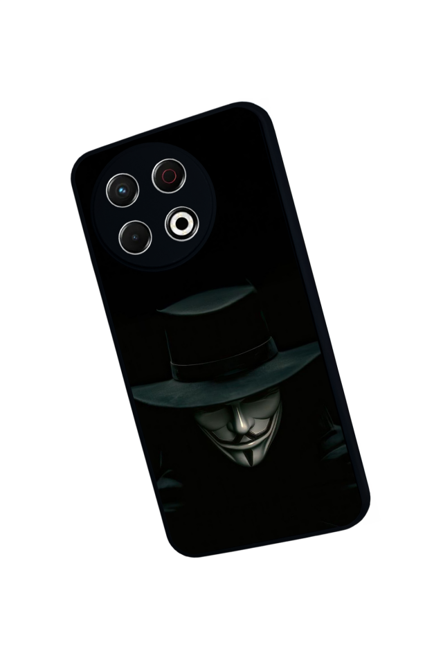 Tecno Spark 30 Pro Uyumlu Vendetta Tasarımlı Glossy Premium Kılıf