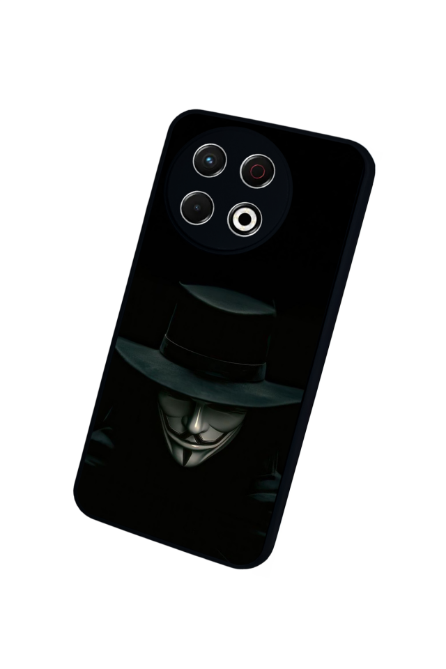 Tecno Spark 30 Pro Uyumlu Vendetta Tasarımlı Glossy Premium Kılıf