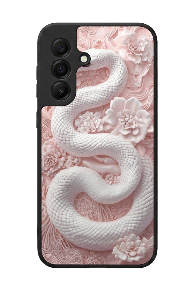 Samsung Galaxy A17 Uyumlu Yılan Tasarımlı Glossy Premium Kılıf