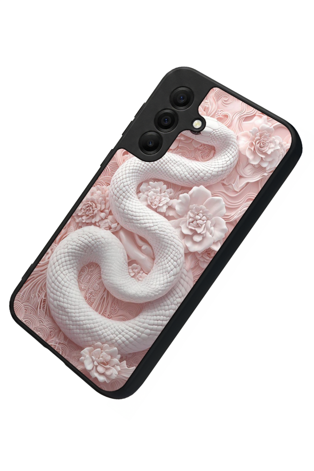 Samsung Galaxy A17 Uyumlu Yılan Tasarımlı Glossy Premium Kılıf