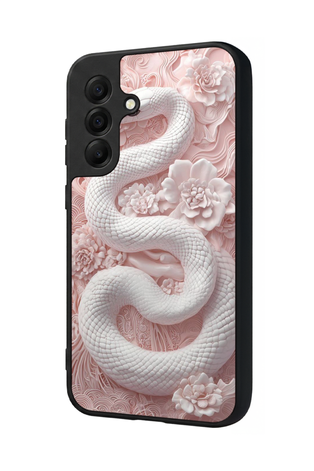 Samsung Galaxy A17 Uyumlu Yılan Tasarımlı Glossy Premium Kılıf