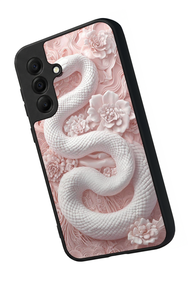 Samsung Galaxy A17 Uyumlu Yılan Tasarımlı Glossy Premium Kılıf