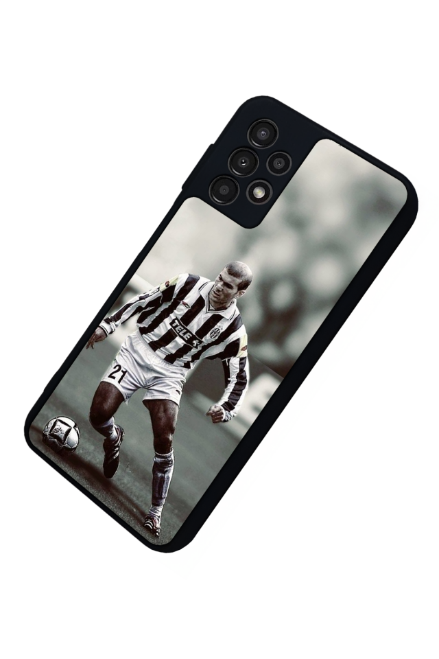 Samsung Galaxy A13 Uyumlu Zidane Tasarımlı Glossy Premium Kılıf