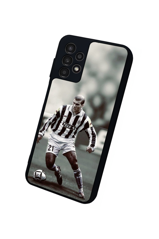 Samsung Galaxy A13 Uyumlu Zidane Tasarımlı Glossy Premium Kılıf