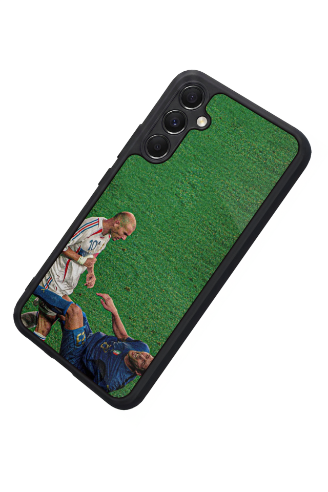 Samsung Galaxy M34 Uyumlu Zidane Tasarımlı Glossy Premium Kılıf