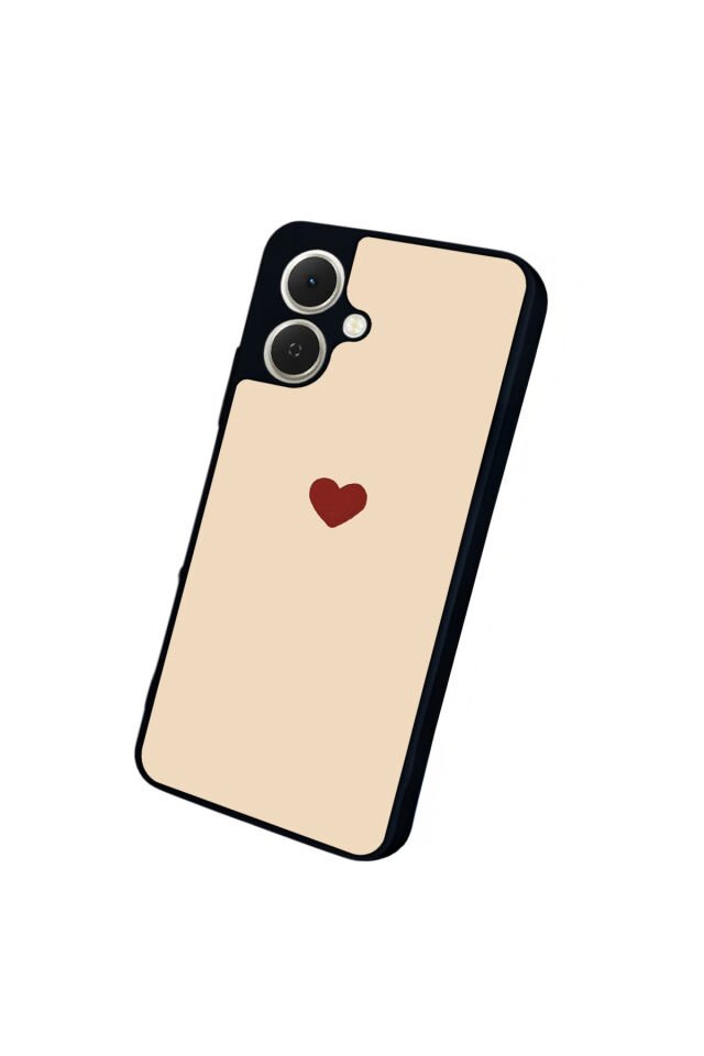 Tecno Spark GO 2 Uyumlu Kalp Love Tasarımlı Glossy Premium Kılıf