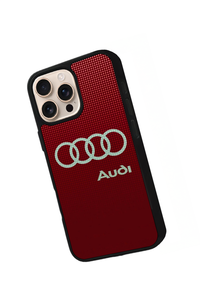 iPhone 14 Pro Max Uyumlu Audi Tasarımlı Glossy Premium Kılıf
