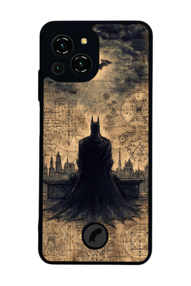 Reeder S23 Pro Max Uyumlu Batman Tasarımlı Glossy Premium Kılıf