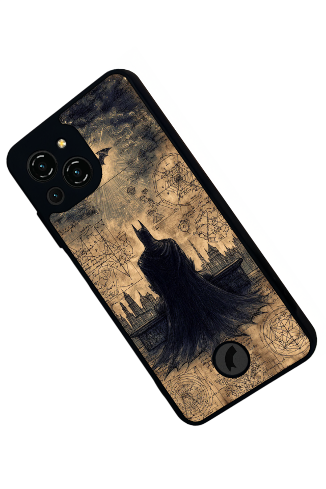 Reeder S23 Pro Max Uyumlu Batman Tasarımlı Glossy Premium Kılıf