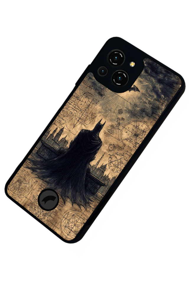 Reeder S23 Pro Max Uyumlu Batman Tasarımlı Glossy Premium Kılıf