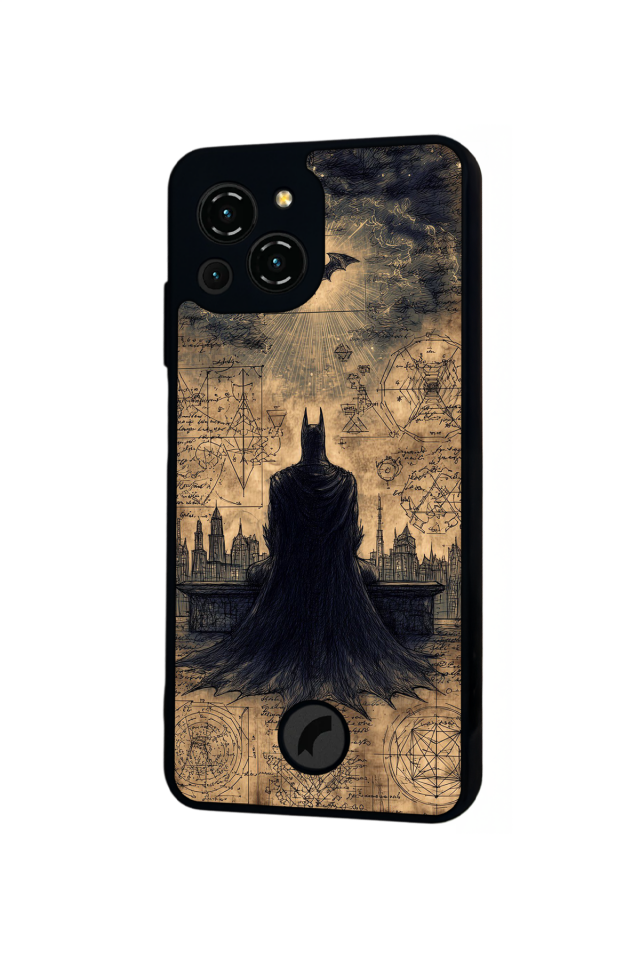 Reeder S23 Pro Max Uyumlu Batman Tasarımlı Glossy Premium Kılıf