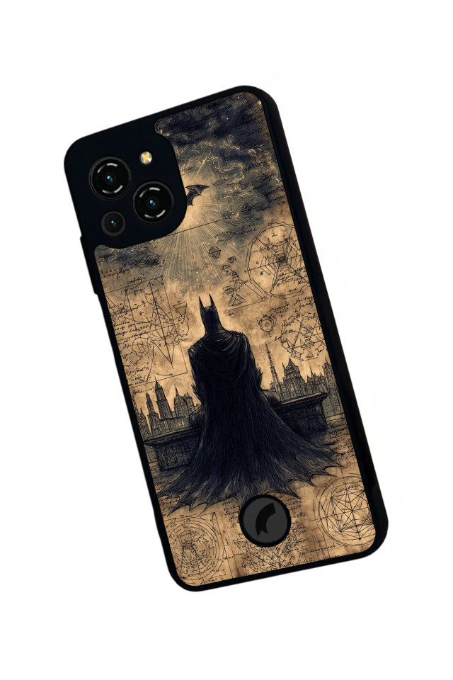 Reeder S23 Pro Max Uyumlu Batman Tasarımlı Glossy Premium Kılıf