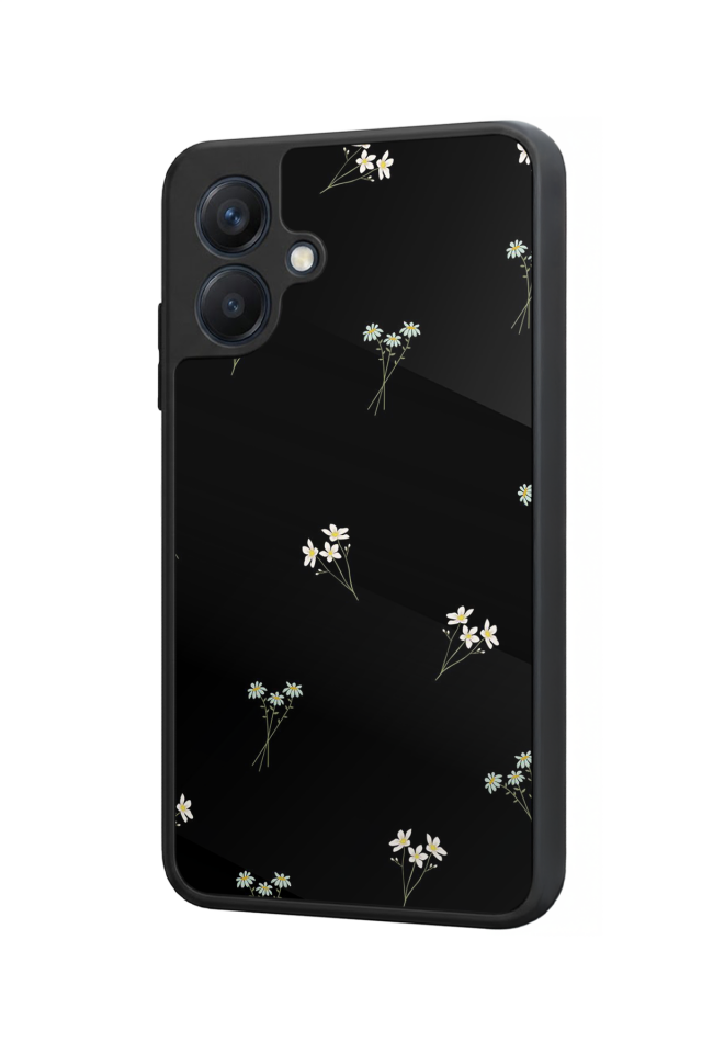 Samsung Galaxy A07 Uyumlu Cicek Tasarımlı Glossy Premium Kılıf