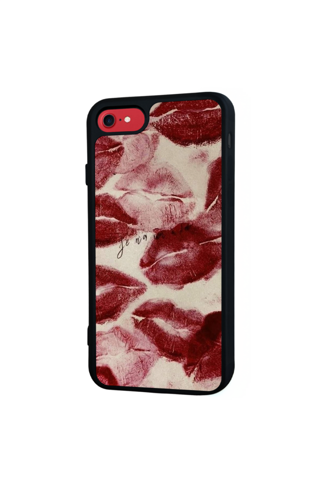 iPhone SE Uyumlu Dudak Tasarımlı Glossy Premium Kılıf