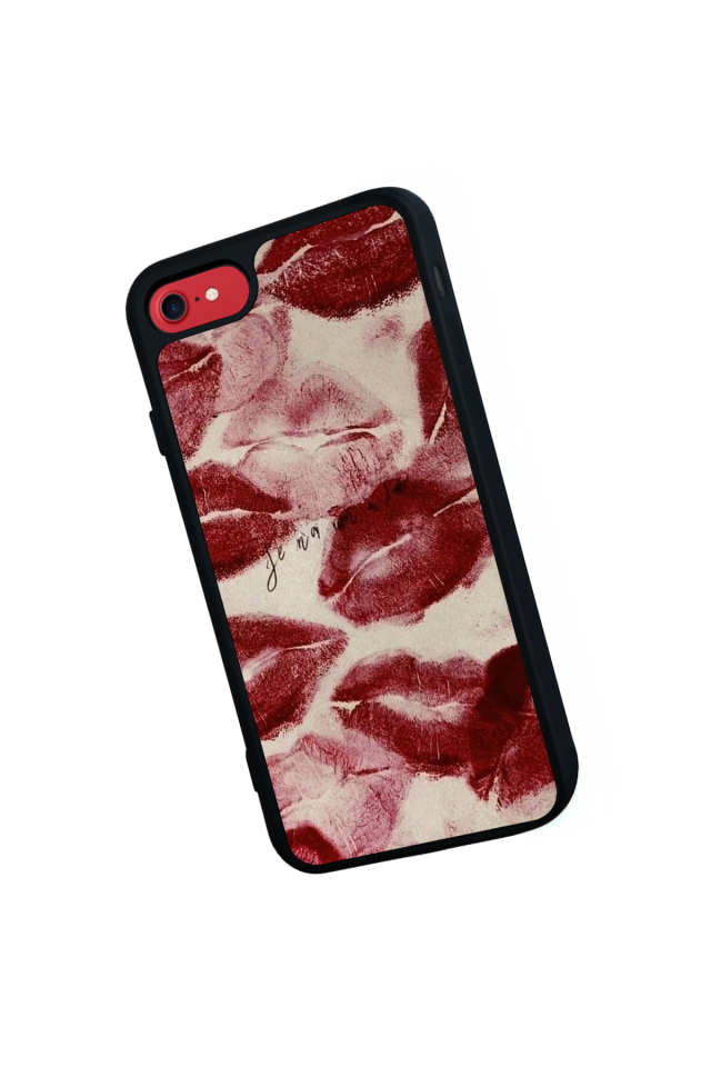 iPhone SE Uyumlu Dudak Tasarımlı Glossy Premium Kılıf