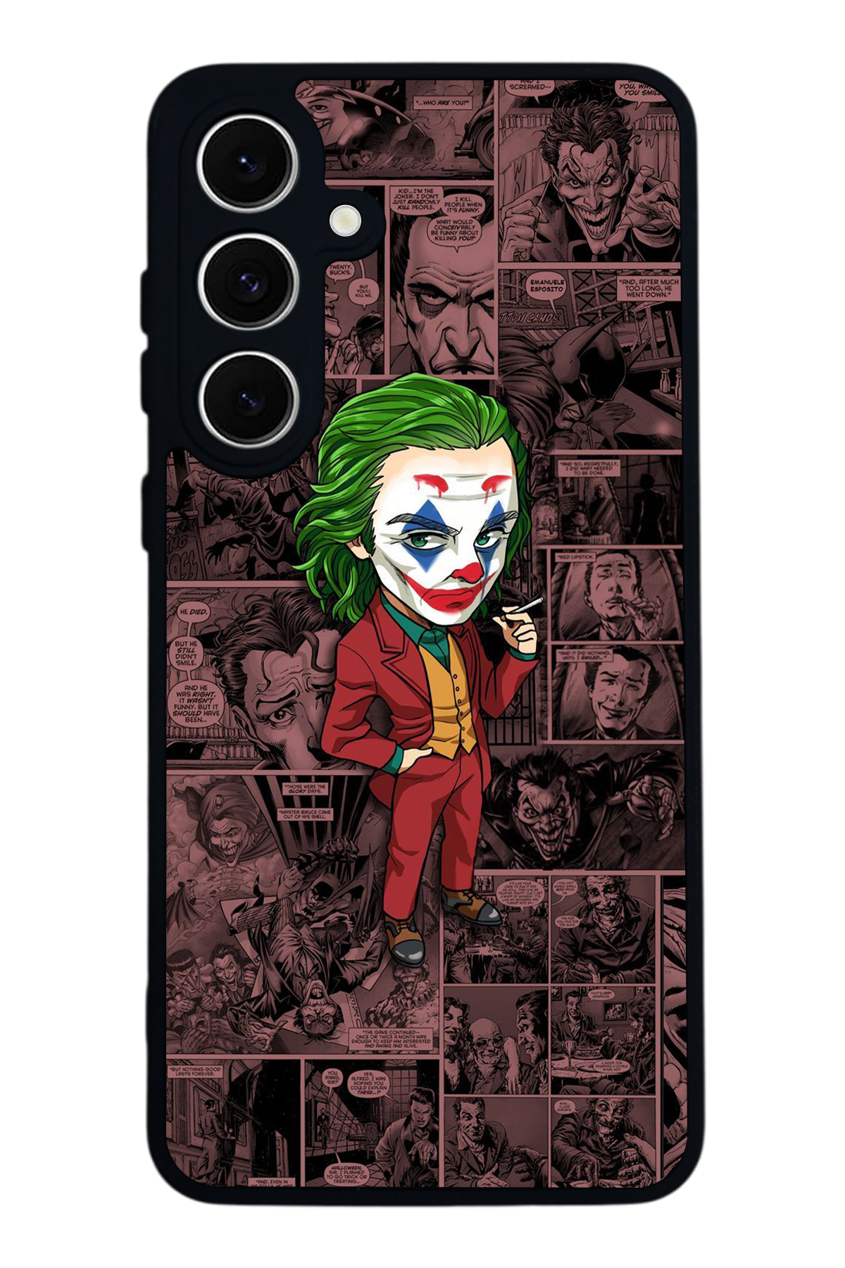 Samsung Galaxy A16 Uyumlu Joker Tasarımlı Glossy Premium Kılıf