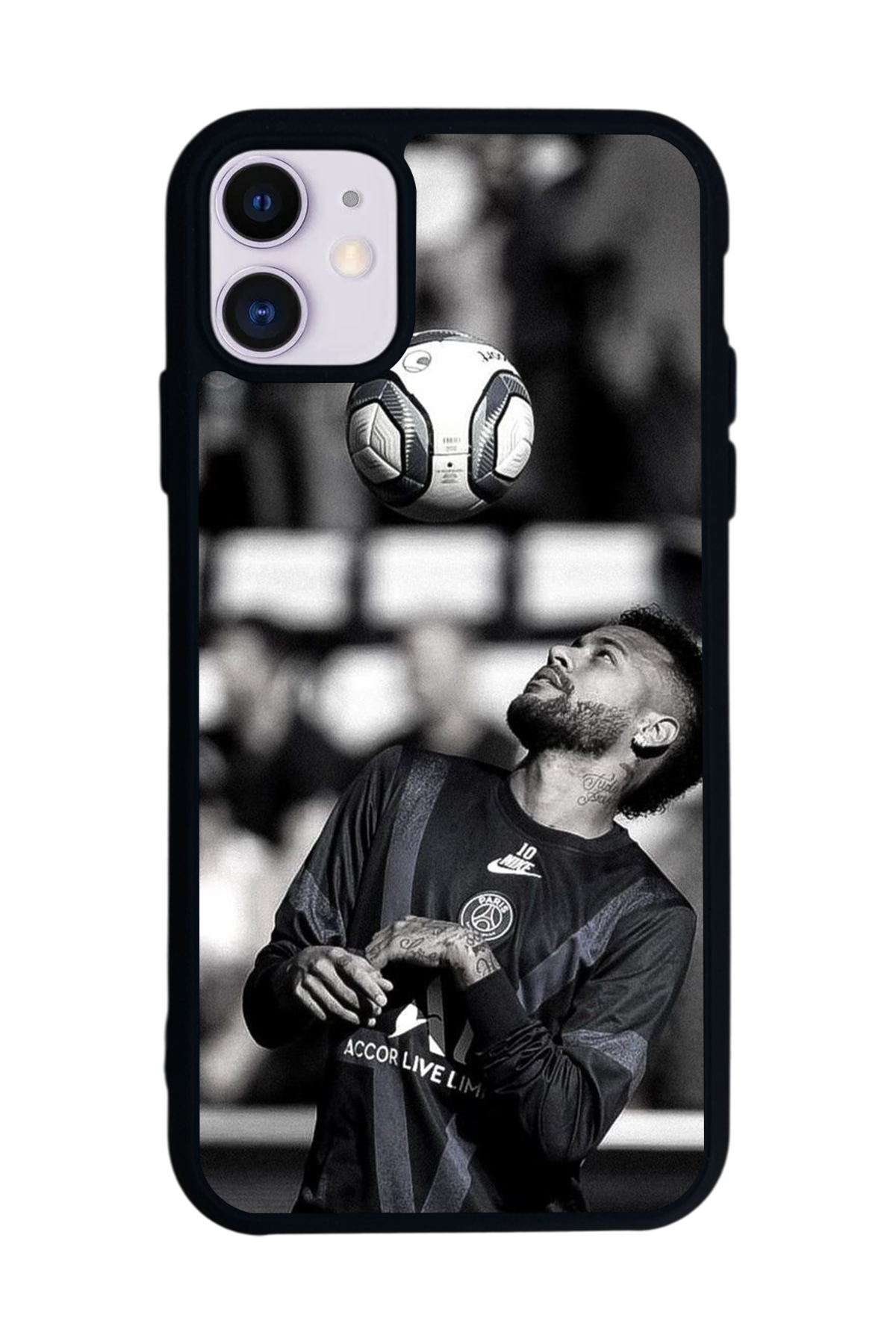 iPhone 11 Uyumlu Neymar Tasarımlı Glossy Premium Kılıf