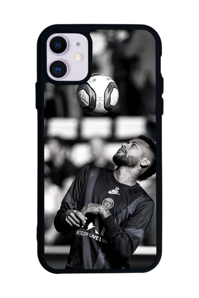 iPhone 11 Uyumlu Neymar Tasarımlı Glossy Premium Kılıf