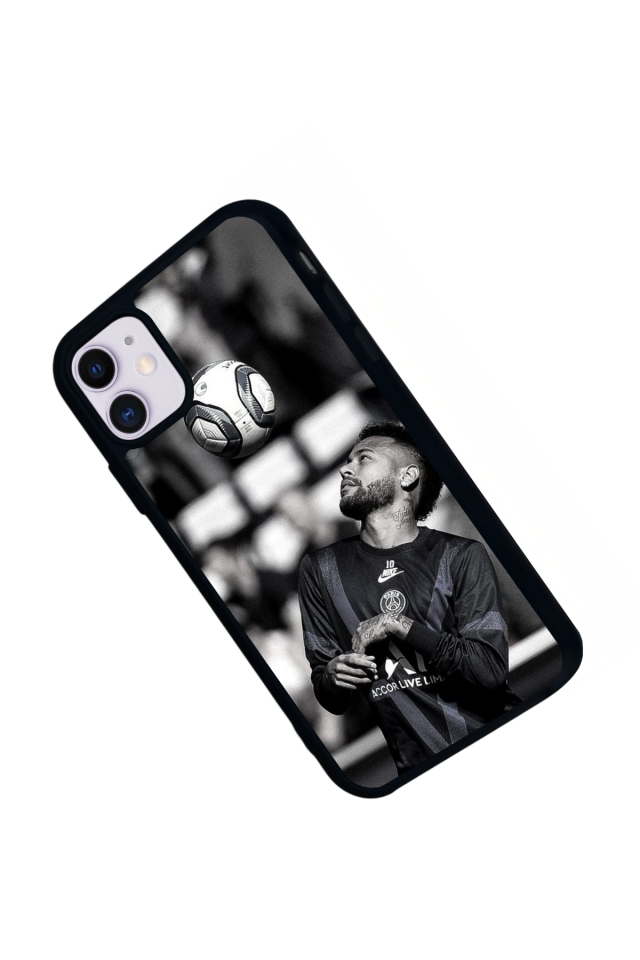 iPhone 11 Uyumlu Neymar Tasarımlı Glossy Premium Kılıf