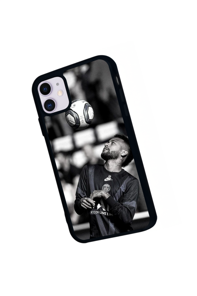 iPhone 11 Uyumlu Neymar Tasarımlı Glossy Premium Kılıf