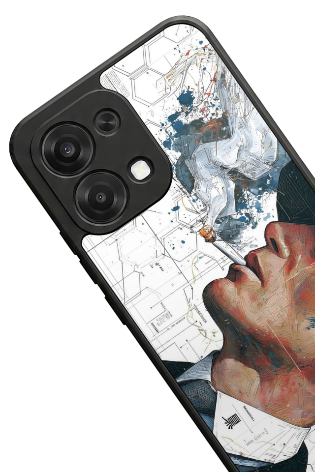 Oppo A6 Pro Uyumlu Peaky Blinders Tasarımlı Glossy Premium Kılıf