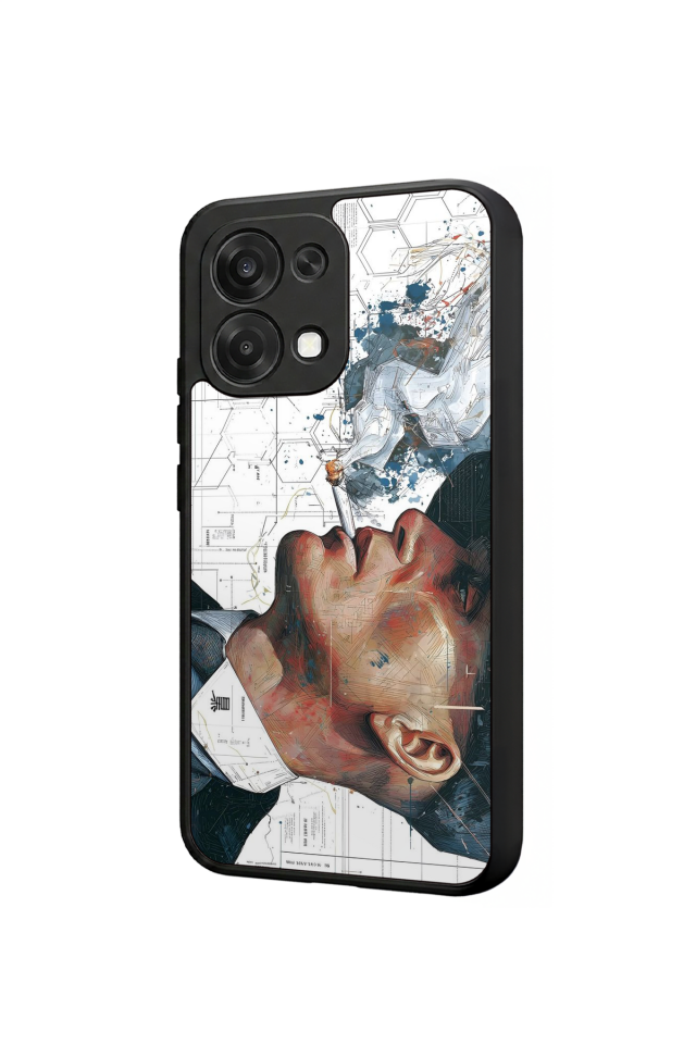 Oppo A6 Pro Uyumlu Peaky Blinders Tasarımlı Glossy Premium Kılıf