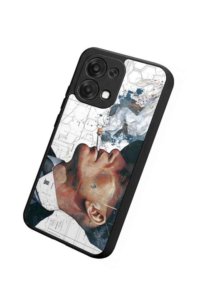 Oppo A6 Pro Uyumlu Peaky Blinders Tasarımlı Glossy Premium Kılıf