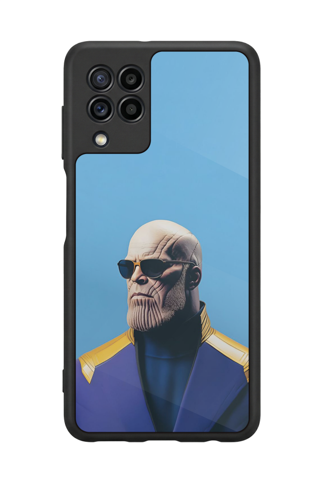 Samsung Galaxy M32 Uyumlu Thanos Tasarımlı Glossy Premium Kılıf