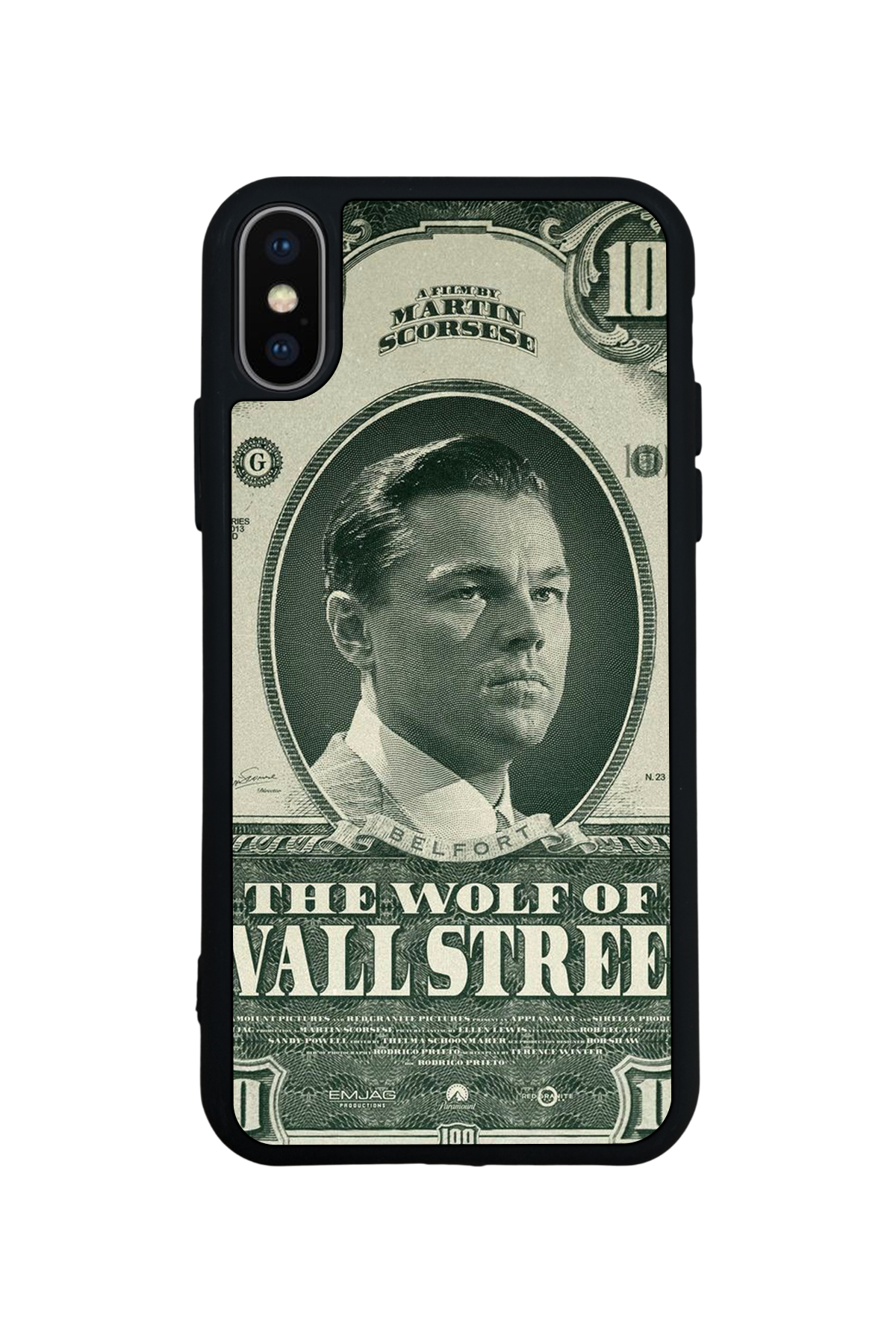 iPhone X/ XS Uyumlu TheWolf Tasarımlı Glossy Premium Kılıf