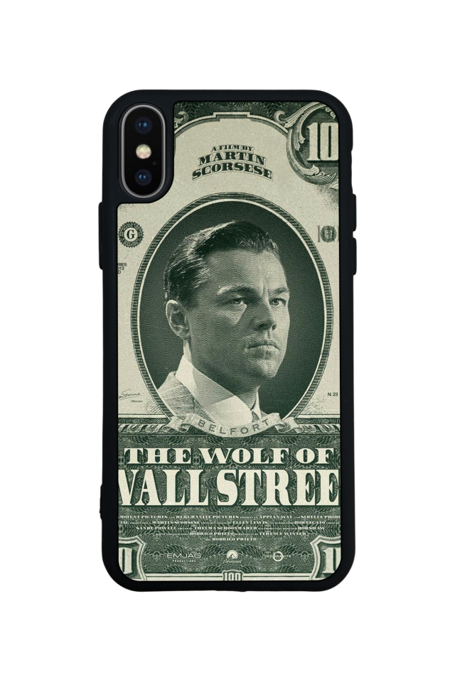 iPhone X/ XS Uyumlu TheWolf Tasarımlı Glossy Premium Kılıf