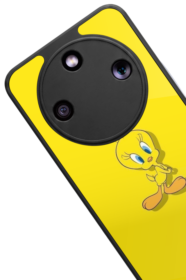 Honor Magic 8 Lite Uyumlu Tweety Tasarımlı Glossy Premium Kılıf