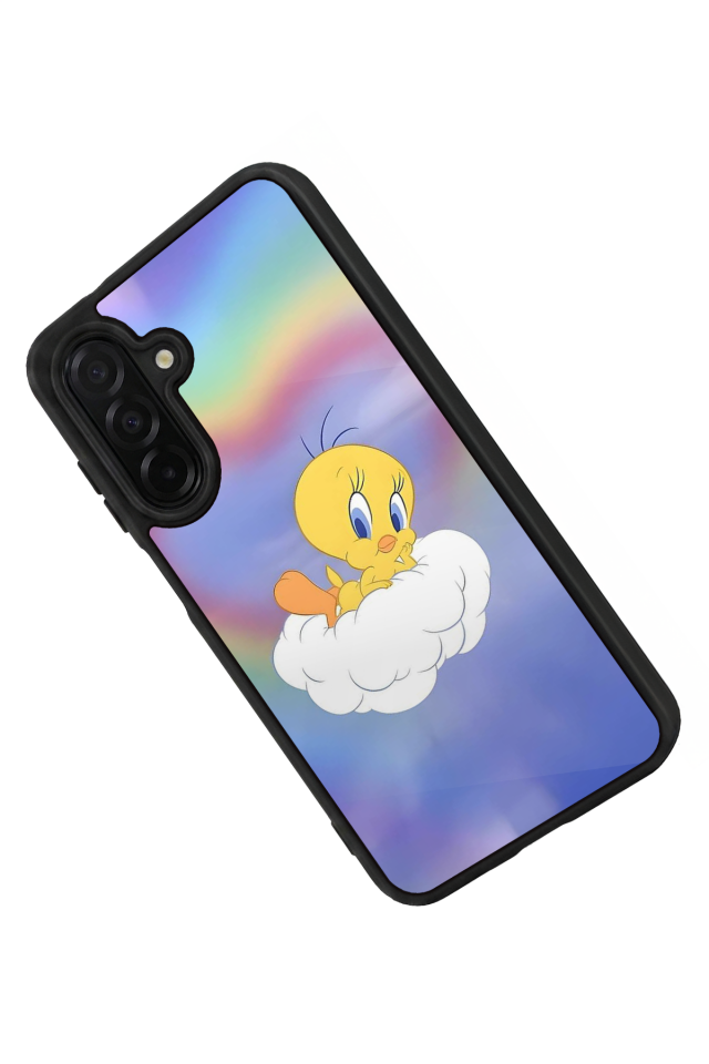 Samsung Galaxy A36 Uyumlu Tweety Tasarımlı Glossy Premium Kılıf