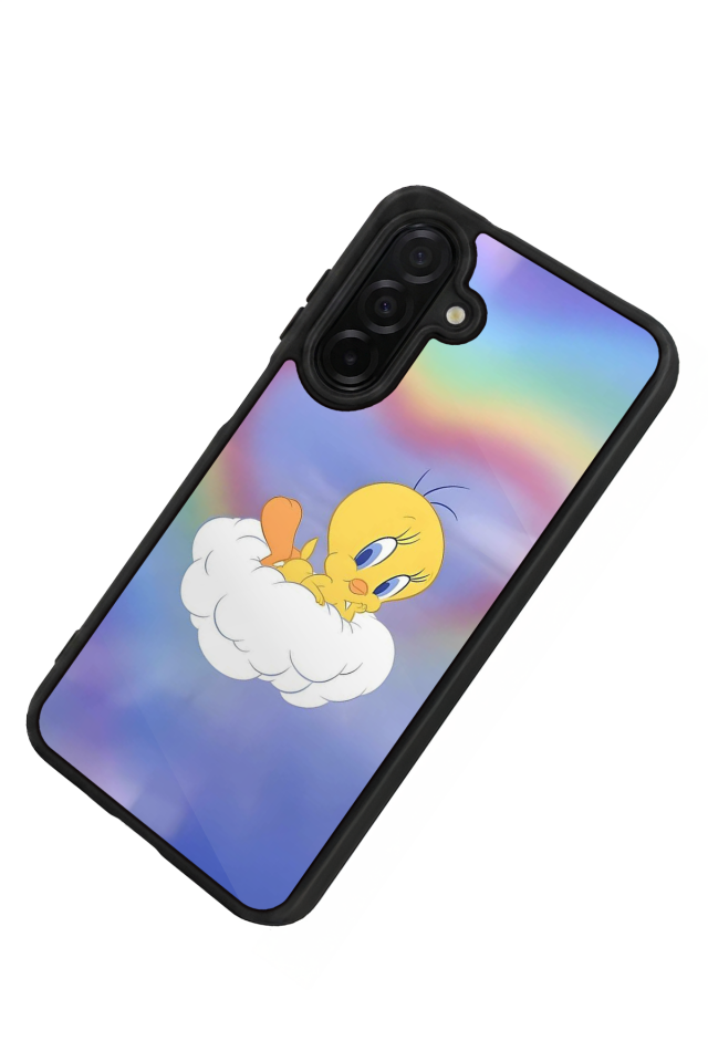 Samsung Galaxy A36 Uyumlu Tweety Tasarımlı Glossy Premium Kılıf