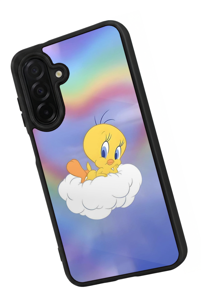 Samsung Galaxy A36 Uyumlu Tweety Tasarımlı Glossy Premium Kılıf
