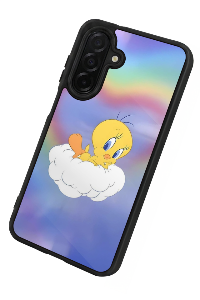 Samsung Galaxy A36 Uyumlu Tweety Tasarımlı Glossy Premium Kılıf