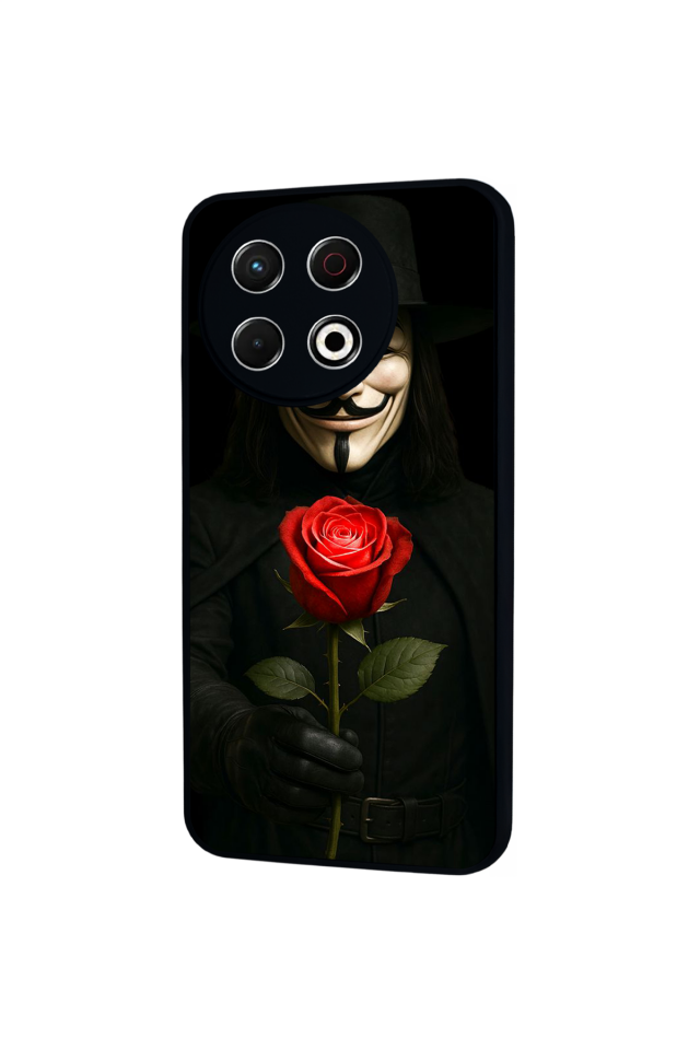 Tecno Spark 30 Pro Uyumlu Vendetta Tasarımlı Glossy Premium Kılıf