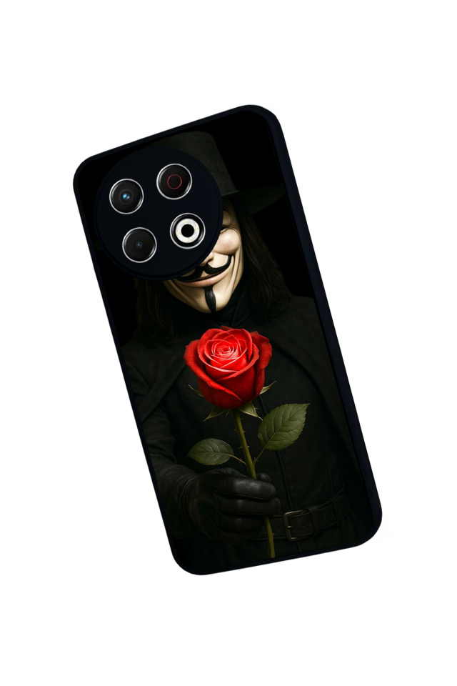 Tecno Spark 30 Pro Uyumlu Vendetta Tasarımlı Glossy Premium Kılıf