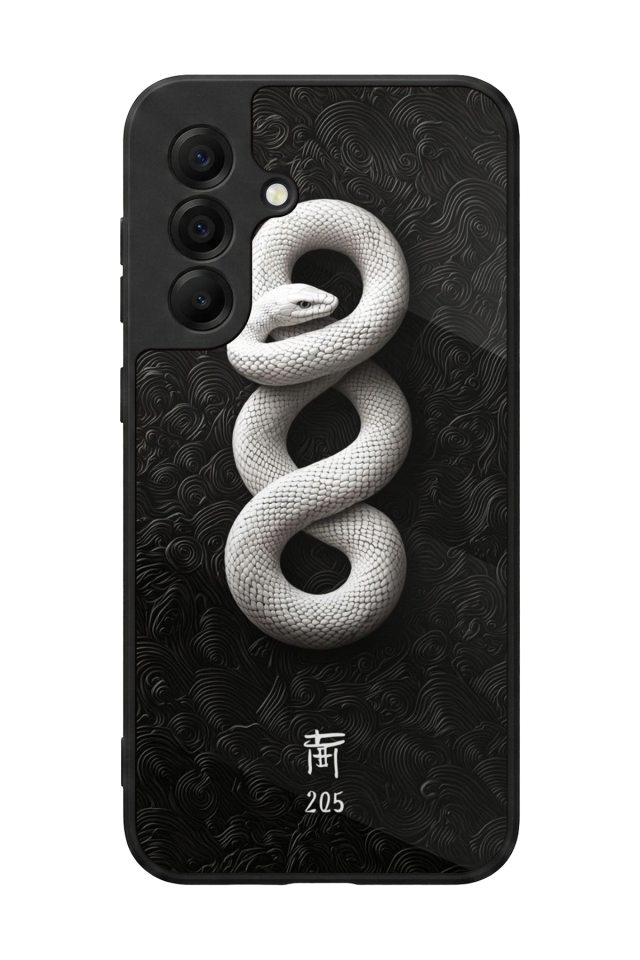 Samsung Galaxy A17 Uyumlu Yılan Tasarımlı Glossy Premium Kılıf