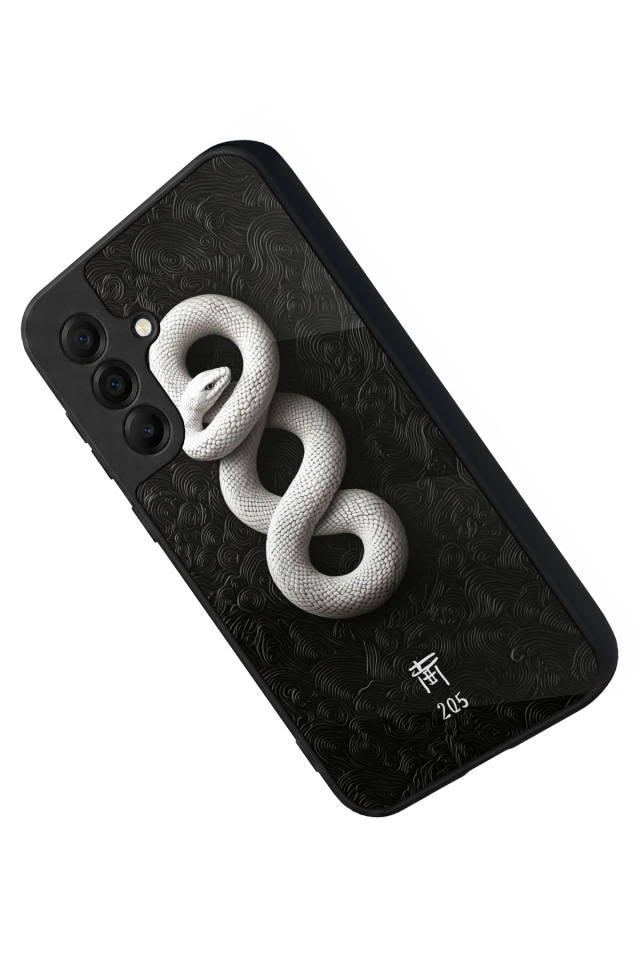 Samsung Galaxy A17 Uyumlu Yılan Tasarımlı Glossy Premium Kılıf