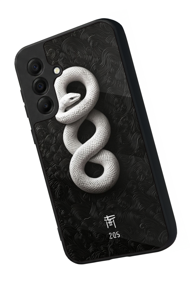 Samsung Galaxy A17 Uyumlu Yılan Tasarımlı Glossy Premium Kılıf