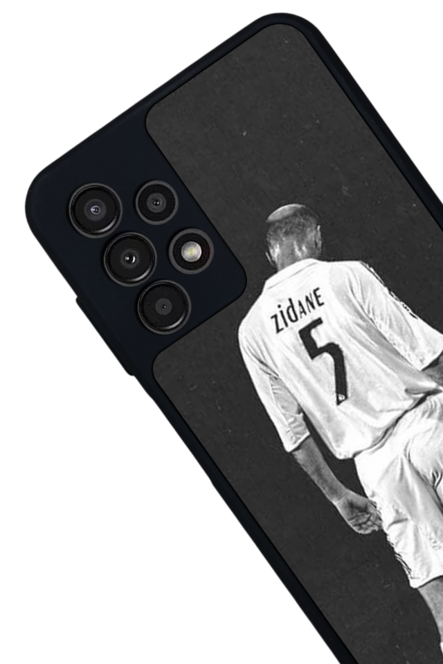 Samsung Galaxy A13 Uyumlu Zidane Tasarımlı Glossy Premium Kılıf