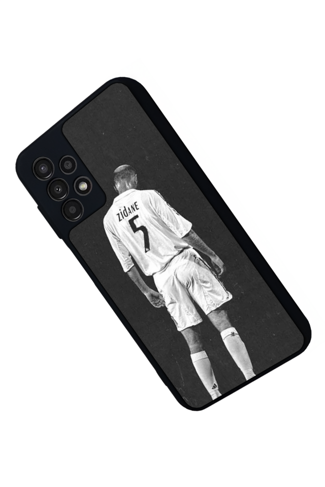 Samsung Galaxy A13 Uyumlu Zidane Tasarımlı Glossy Premium Kılıf